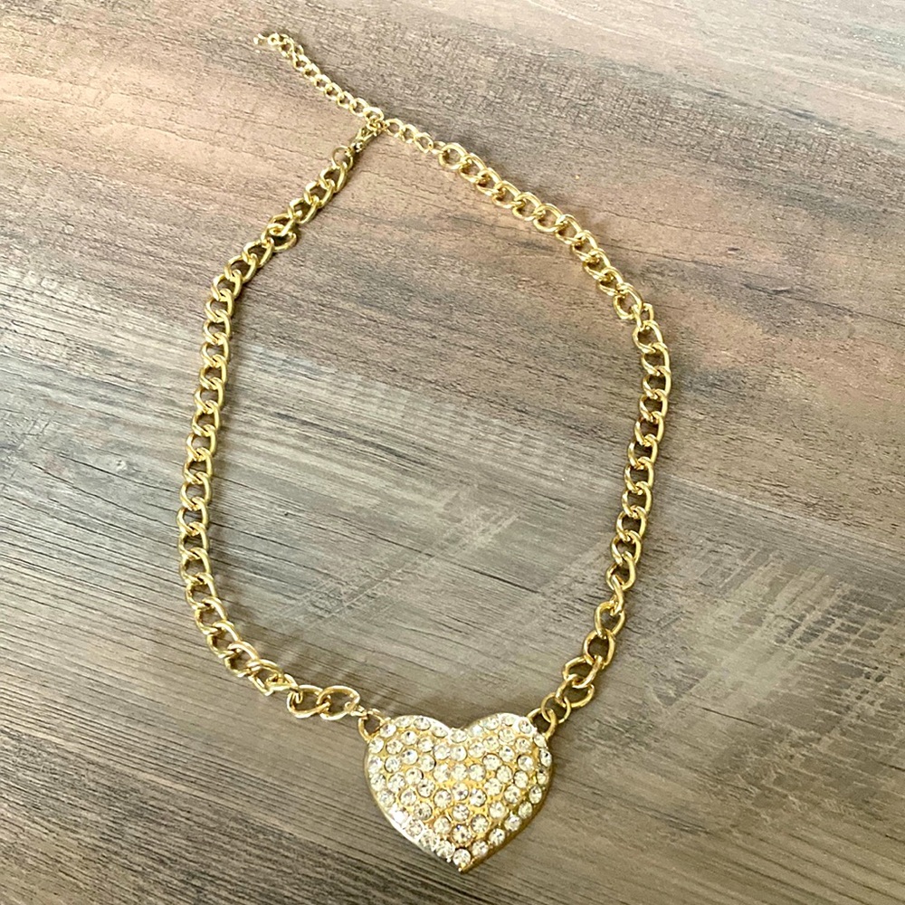 Chunky Heart Necklace 🤍